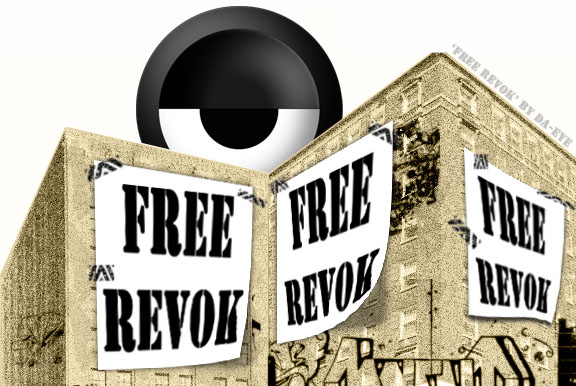 FREE (graffiti artist) REVOK!